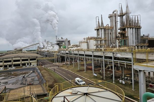 Usina de produ&ccedil;&atilde;o de bioenergia em opera&ccedil;&atilde;o em MS (Foto: Semadesc/Divulga&ccedil;&atilde;o)