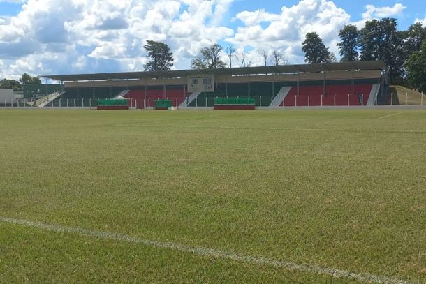 Palco do jogo deste doingo (16), entre Caarap&oacute; x Mundo Novo