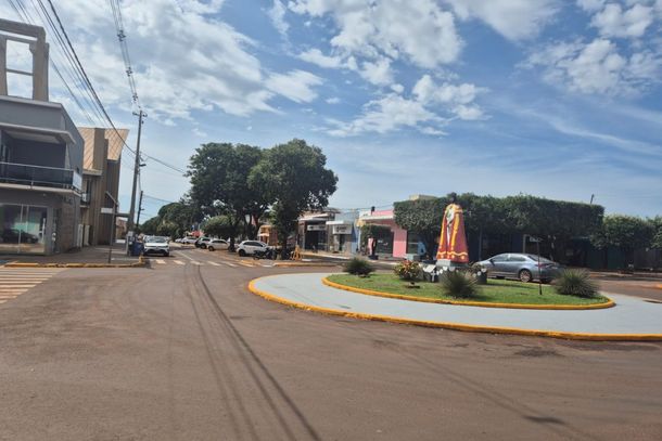 Monumento p&uacute;blico do padroeiro de Caarap&oacute;, Senhor Bom Jesus, inaugurado em abril de 2019