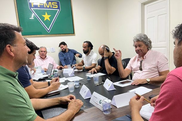 Conselho T&eacute;cnico reuniu dirigentes para definir detalhes da competi&ccedil;&atilde;o que come&ccedil;a em outubro (Foto: Ida Garcia/FFMS)