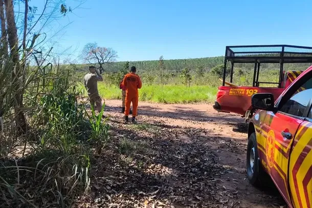 Bombeiros usaram drones para localizar o corpo (Foto/Divulga&ccedil;&atilde;o)
