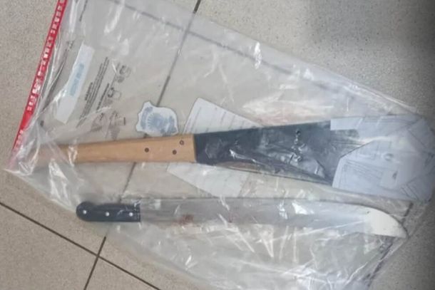 Fac&otilde;es apreendidos durante a a&ccedil;&atilde;o policial (Foto: 24h News MS)