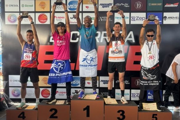 Rodrigo Sobral campe&atilde;o geral dos 5 km e Walison Ferreira na segunda coloca&ccedil;&atilde;o geral