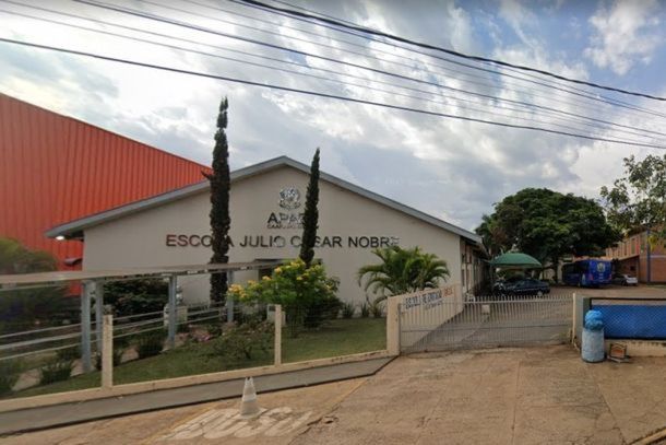 Fachada da APAE de Caarap&oacute;