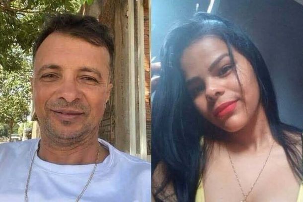 Jucimar (&agrave; esquerda) e Nath&aacute;lia (&agrave; direita), cunhado e irm&atilde; de Nathaly (Foto: Reprodu&ccedil;&atilde;o)
