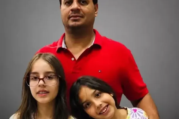 Ant&ocirc;nio Pedro Zardin e filhas Maria Fernanda e Maria Caroline, que morreram em acidente (Foto: Reprodu&ccedil;&atilde;o/Redes Sociais)