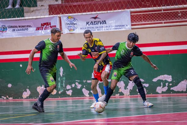 Lance de uma das partidas desta ter&ccedil;a-feira (20), pela 7&ordf; rodada no masculino