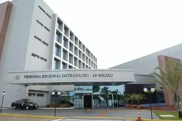 Sede do Tribunal Regional do Trabalho em Campo Grande. (Foto: Divulga&ccedil;&atilde;o)
