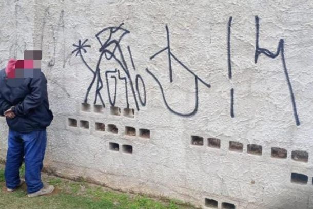 GM prende &ldquo;o Picasso do spray&rdquo; pichando muro de empresa no Jacar&eacute; 