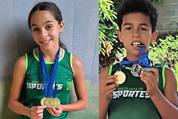 Jovens atletas de Cabre&uacute;va conquistam 12 medalhas em festival
