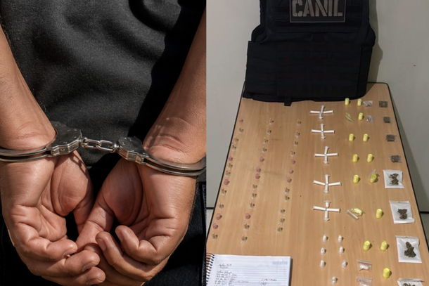 Abordagem no Vilarejo termina com drogas e caderno apreendidos