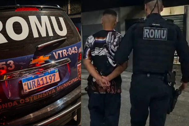 Suspeito invade casa com porta aberta durante fuga no Vilarejo