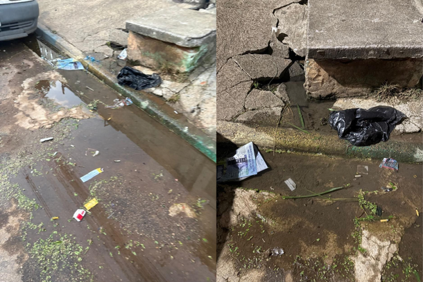  Moradores reclamam de esgoto a c&eacute;u aberto e ratos na Avenida Ad&eacute;lia Barbosa