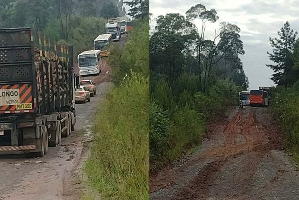 SC 120 acumula promessas e segue com problemas entre Canoinhas e Timbó ...