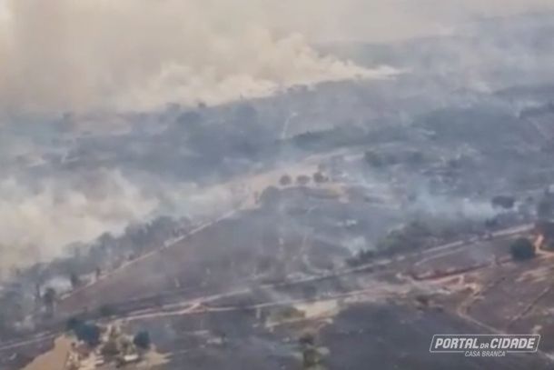 Tamba&uacute; e &Aacute;guas da Prata est&atilde;o em alerta m&aacute;ximo para inc&ecirc;ndios