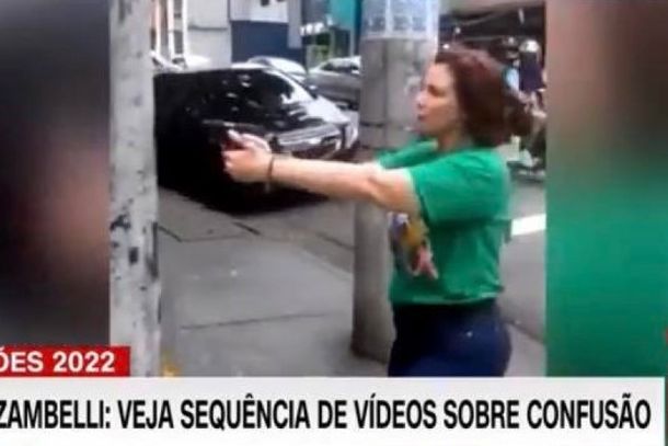 Deputada persegue individuo at&eacute; um bar segurando uma arma de fogo 