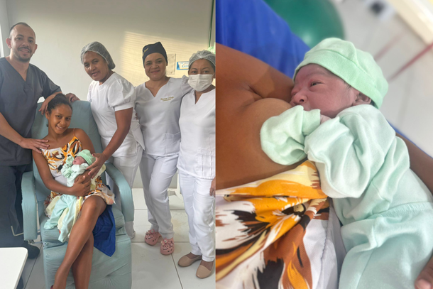 Primeiro nascimento de 2025 em Coelho Neto