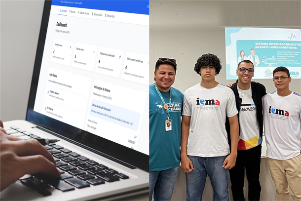 Software desenvolvido por alunos do IEMA Pleno Coelho Neto