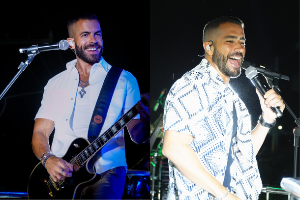 Dupla de ax&eacute;, Rafa e Pipo Marques