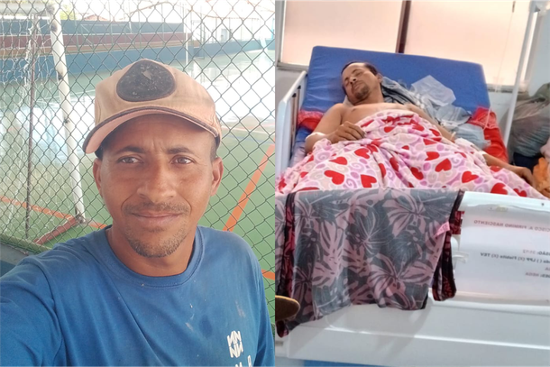 A&ccedil;&atilde;o solid&aacute;rio em prol de Francisco Firmino, de 39 anos, 