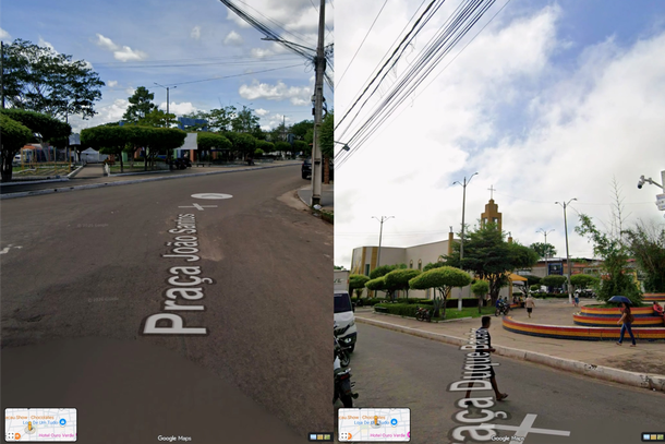 Google Maps atualizado em Coelho Neto