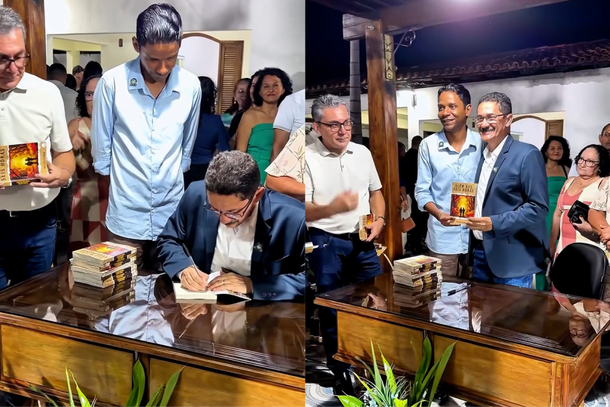 Lan&ccedil;amento do livro "Al&eacute;m das Seis Horas&rdquo; de Nelson Gaspar