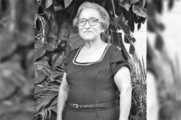 Maria das Gra&ccedil;as de Melo Carneiro, 75 anos