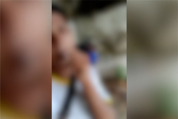 Adolescentes com supostas drogas em hospital abandonado 