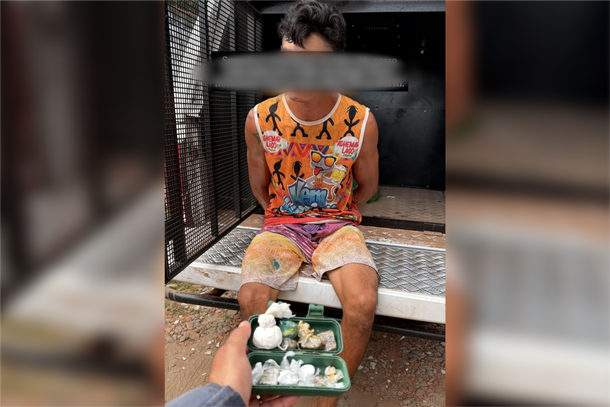 Homem de 35 preso por suspeita de tr&aacute;fico em Buriti