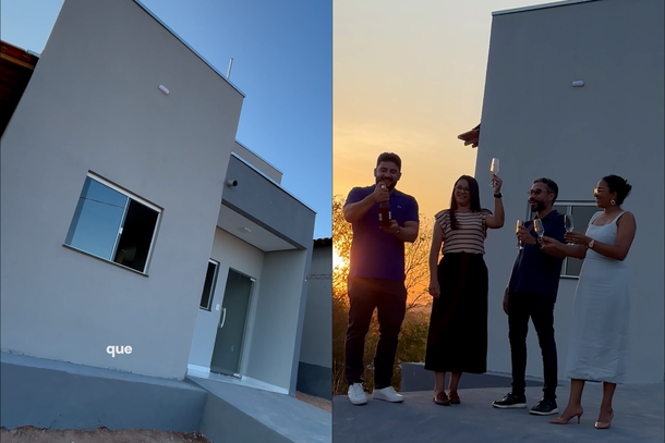 Novas casas entregues no Residencial Recanto do Ip&ecirc;s em Coelho Neto