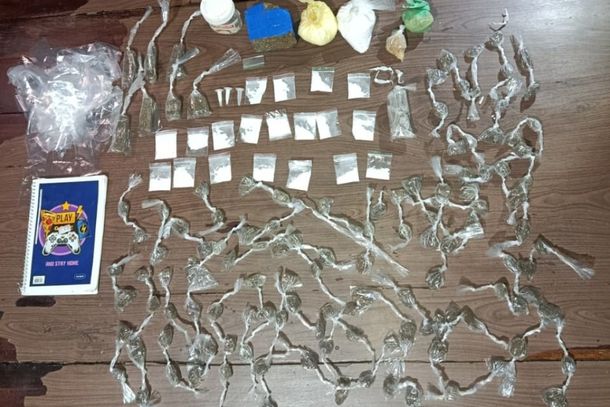 Todo o material apreendido foi encaminhado para a Delegacia Plantonista de Alagoinhas