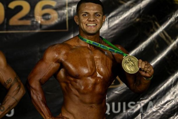 Atleta de Conde conquista vice-campeonato em competi&ccedil;&atilde;o de fisiculturismo em Aracaju
