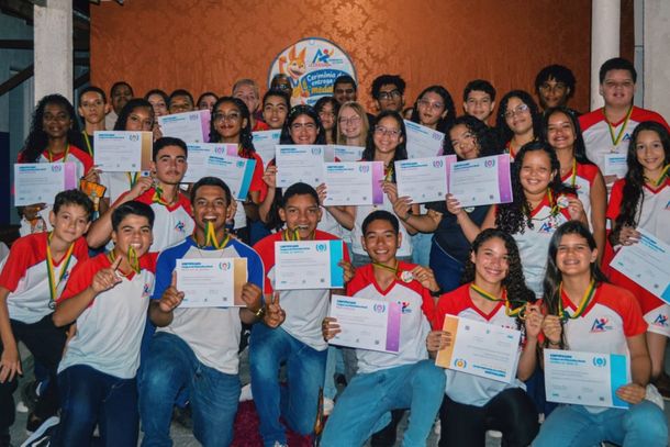 Estudantes de Conde se destacam em olimp&iacute;ada internacional de matem&aacute;tica e s&atilde;o premiados