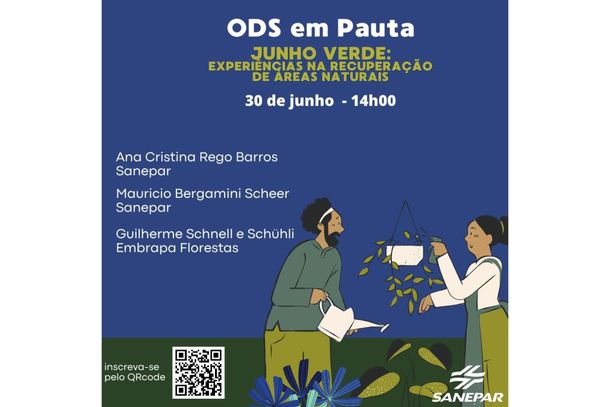 Sanepar abre as inscri&ccedil;&otilde;es para debate sobre recupera&ccedil;&atilde;o de &aacute;reas naturais