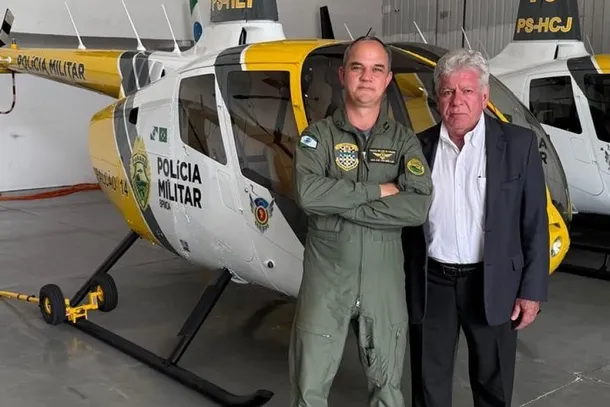 Novo hangar no aeroporto de Umuarama deve abrigar helic&oacute;ptero exclusivo da PM, ampliando a&ccedil;&otilde;es a&eacute;reas e tempo de resposta na regi&atilde;o.