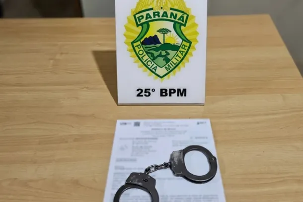 Homem de 57 anos condenado por crime contra a dignidade sexual foi preso pela PM em P&eacute;rola.