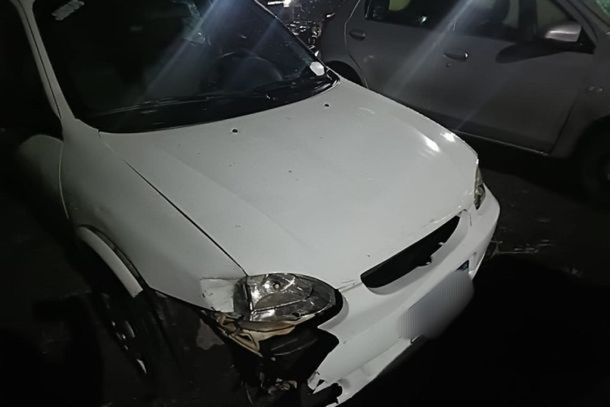 Motorista foi preso ap&oacute;s teste do baf&ocirc;metro apontar embriaguez em acidente registrado no centro de Umuarama.