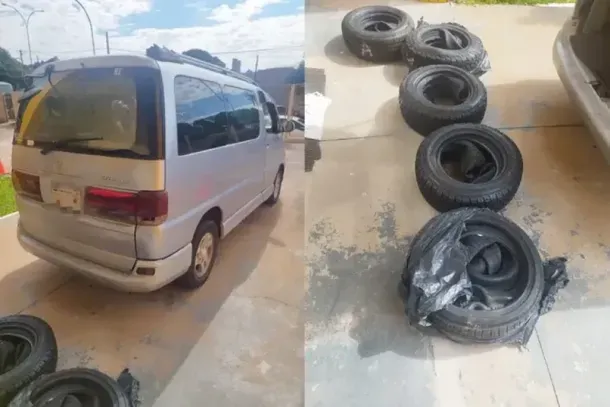 Grande apreens&atilde;o na PR-323: mais de 12 mil carteiras de cigarros contrabandeados e uma bicicleta el&eacute;trica foram encontrados em um ve&iacute;culo durante a Opera&ccedil;&atilde;o &Aacute;gata. Um casal foi encaminhado &agrave; Pol&iacute;cia Federal.