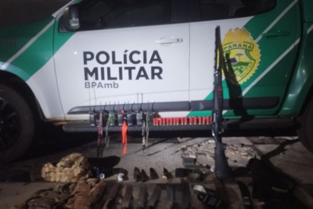 Opera&ccedil;&atilde;o da Pol&iacute;cia Militar Ambiental mobilizou equipes terrestres e apoio a&eacute;reo e resultou em sete pris&otilde;es e uma apreens&atilde;o de adolescente.