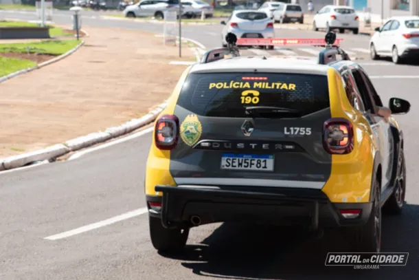 Ocorr&ecirc;ncia de viol&ecirc;ncia dom&eacute;stica foi atendida pela Pol&iacute;cia Militar na regi&atilde;o central de Perobal. Caso foi encaminhado &agrave; Delegacia da Mulher.