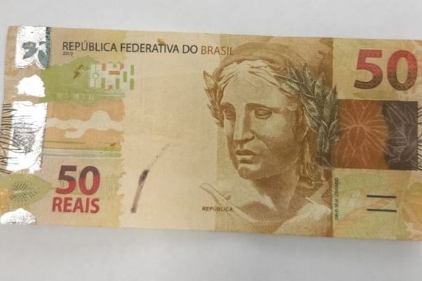 Nota falsa.