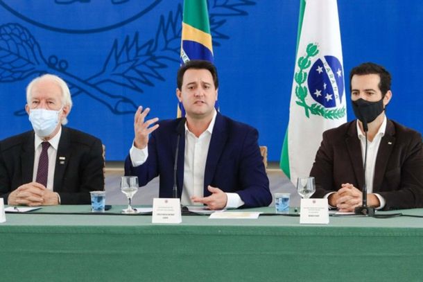 A nova base de vencimentos, anunciada pelo governador Carlos Massa Ratinho Junior nesta segunda-feira (6).