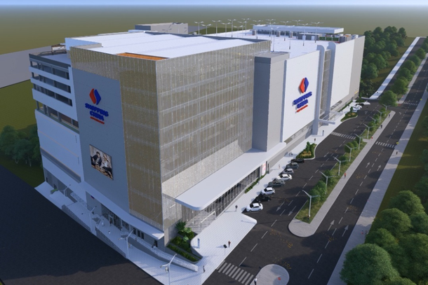 Projeto do novo Shopping China em Ciudad del Este.