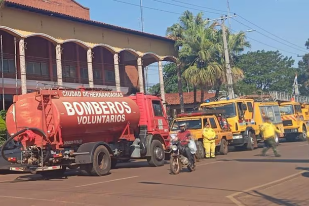 Bombeiros de Hernandarias relatam falta de ambul&acirc;ncias e amea&ccedil;am fechar quart&eacute;is