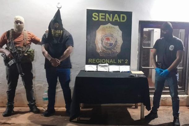Homem &eacute; preso em shopping de Ciudad del Este com coca&iacute;na que seria levada ao Brasil