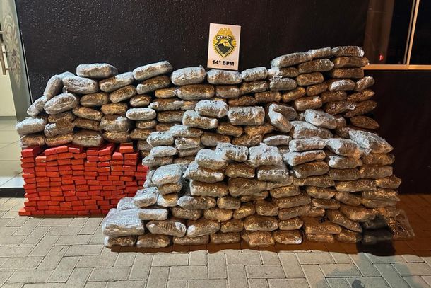 Em dez anos, apreens&atilde;o de maconha mais que triplica na regi&atilde;o de Foz do Igua&ccedil;u