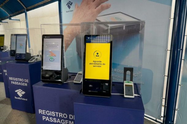 Biometria na Ponte da Amizade registra mais de 43 mil passagens em dez dias