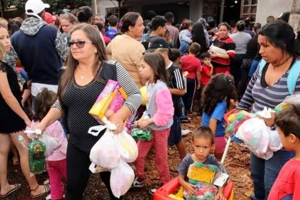 Bubas busca doa&ccedil;&otilde;es para levar brinquedos e doces a mais de 3 mil crian&ccedil;as