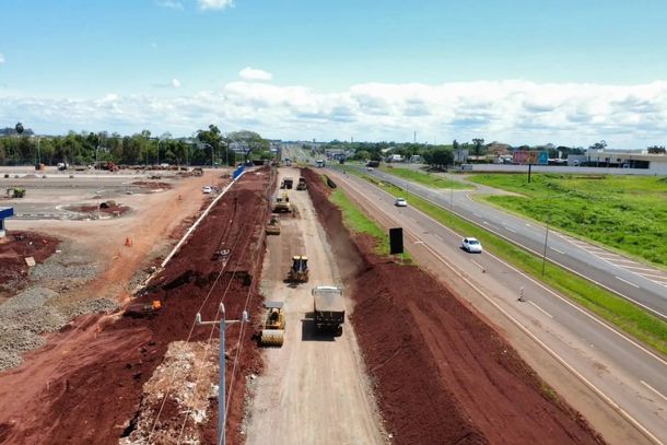 Obras do novo Porto Seco, que recebe investimento de R$ 500 milh&otilde;es e &eacute; o maior empreendimento destacado no levantamento do IAT.