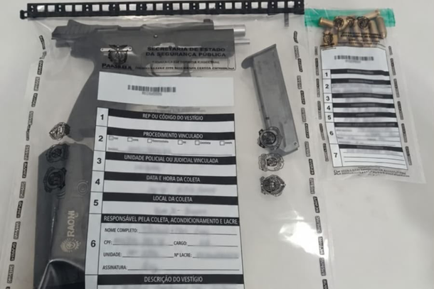 Policial de folga escapa de tiro ap&oacute;s homem apontar pistola e apertar gatilho